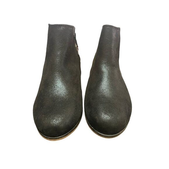 Cat & Jack Black‎ Suede Ankle Boots Child Size 2 NWOT - Picture 5 of 7